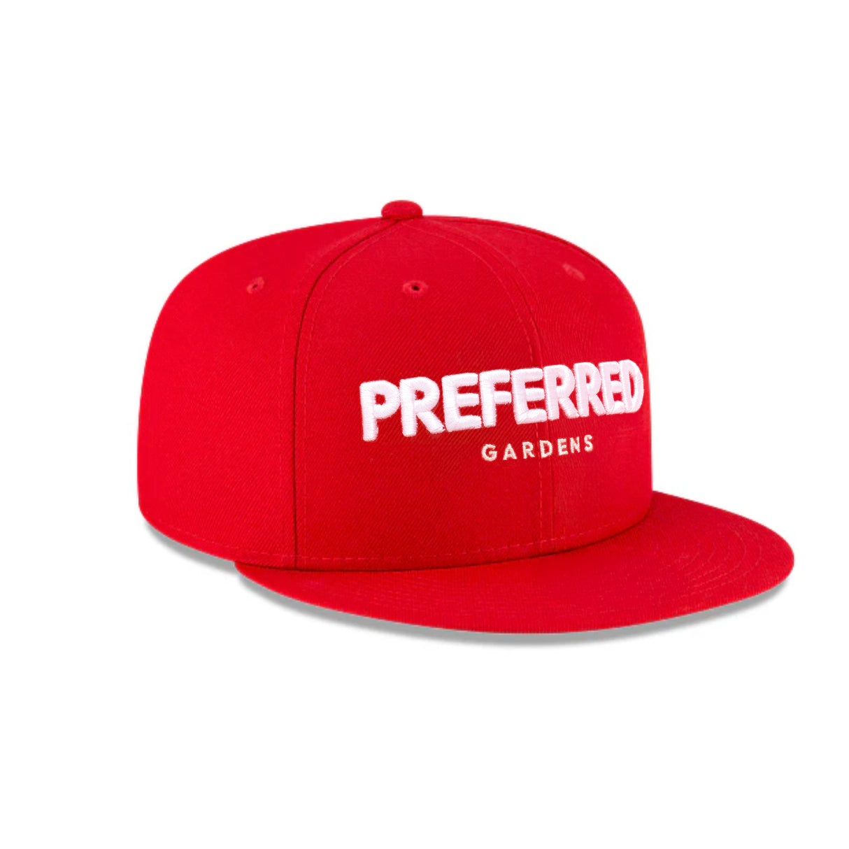 Red Crew Snapback