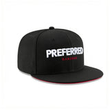 Black & Red Snapback Hat