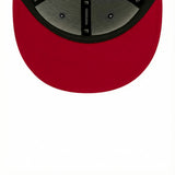 Black & Red Snapback Hat